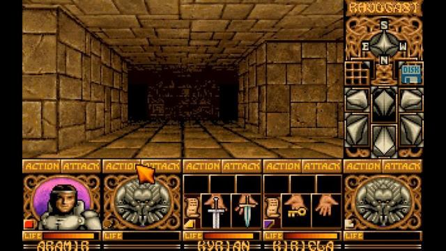 Jugando a... Ishar: legend of the Fortress (PC) #4: La Mazmorra de Rhudgast. смотреть онлайн