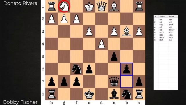 Fischer defeats future US Armed Forces Chess Champion in 16 moves смотреть онлайн