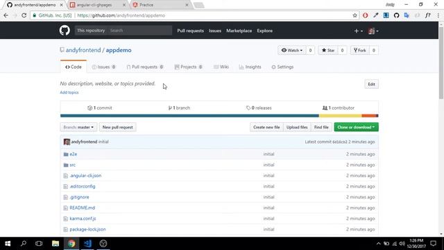 Subir proyecto de Angular 5 a Github & Github Pages смотреть онлайн