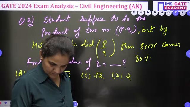 GATE 2024 Analysis  Detailed Solutions  Civil Engineering Afternoon Session