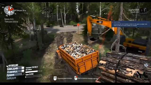 Spintires: MudRunner.Карта «Заброшенная долина» смотреть онлайн