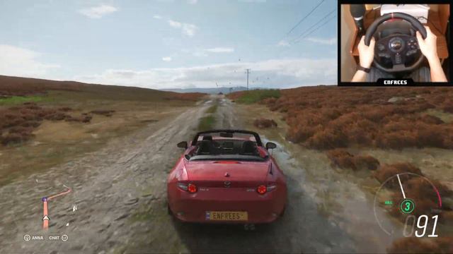 Mazda MX-5 🚗 - Forza Horizon 4 | PXN V900 Steering Wheel Gameplay смотреть онлайн