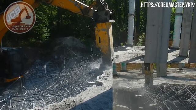 Демонтаж фундамента смотреть онлайн