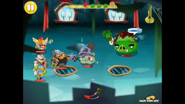 Angry Birds Epic Trick or Treat Castle Dungeon Walkthrough смотреть онлайн