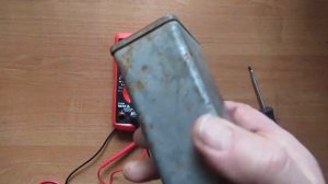 Советский конденсатор МБГП 1973 года-проверка на работоспособность.