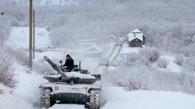 Испытано Сибирью- в войска поступила партия «арктических» танков Т-80БВМ