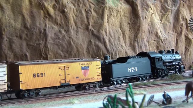 HO Black Mesa RR BLI 2-8-0 Consolidation смотреть онлайн