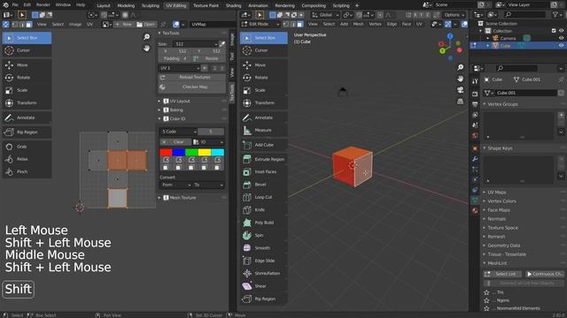 Blender tutorial - Fast material ID with TexTools add-on смотреть онлайн