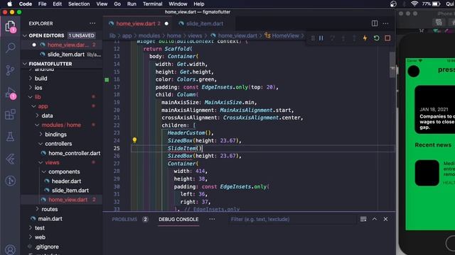 Figma To Flutter - Exportando para o código смотреть онлайн