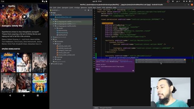ANDROID INICIANTE: BOTÃO VOLTAR NA TOOLBAR E APPBAR COMO ADICIONAR смотреть онлайн