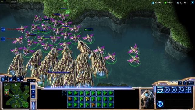 Starcraft 2 - (ARCADE) 240-1 - Big Game Hunter (No-Unit-Limit) - Free for All смотреть онлайн