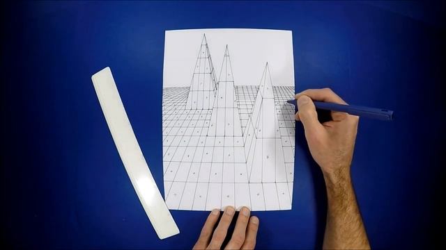 РИСУЕМ 3D ПИРАМИДКУ | КАК НАРИСОВАТЬ 3D ПИРАМИДКУ НА ЛИСТЕ БУМАГИ | DIY смотреть онлайн