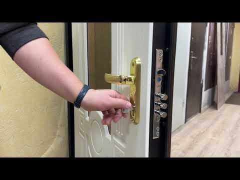 Дверной замок, закрытие без ключа. viking-dveri.ru смотреть онлайн