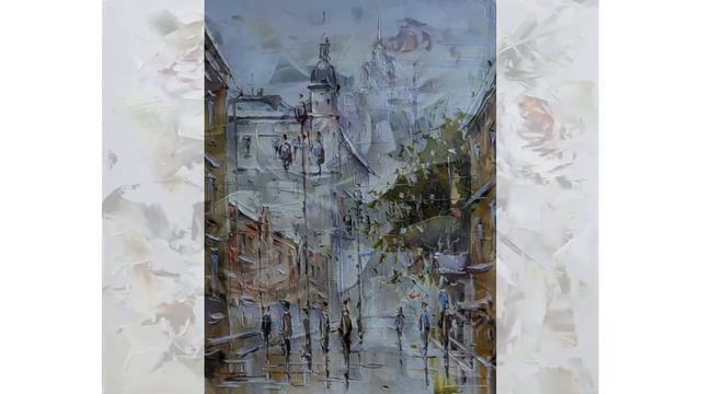 Живопись в технике мастихин художника Юрия Хованского смотреть онлайн
