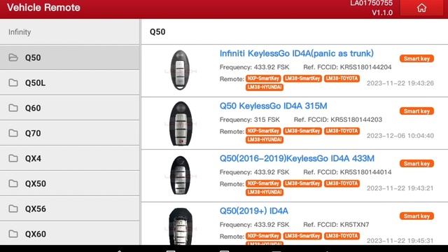 LAUNCH X431 IMMO Elite + Key Programmer: Generate and program Nissan Infinity keys смотреть онлайн