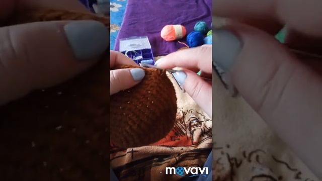 Связать мишку крючком ЧАСТЬ 1 смотреть онлайн