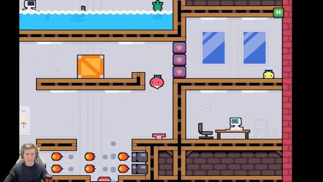 Dadish 2 - Fun Platforming Action on Retroid Pocket 2! смотреть онлайн