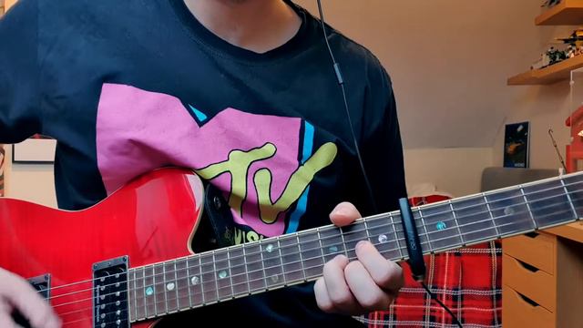 Sam Fender Seventeen Going Under Guitar Cover смотреть онлайн