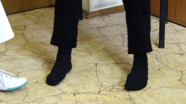 Занятие ЛФК при парезе малоберцового нерва. Часть 2