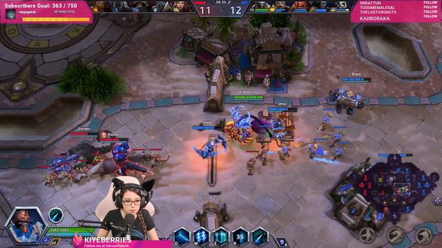Tassadar Rework First Impression: The AA Mage? Very First Game - Heroes of the Storm w Kiyeberries смотреть онлайн