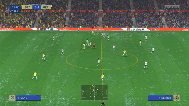 FIFA 23 (PS5) | Brazil Vs Germany | Pre World Cup Match | 4K HDR смотреть онлайн