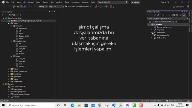 SQL server ile Visual Studio bağlantısı nasıl kurulur? смотреть онлайн