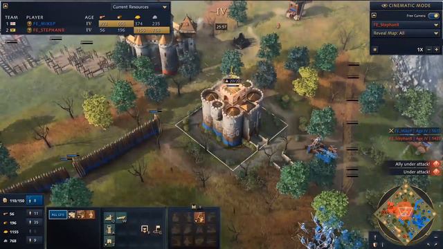Age of Empires 4 - Developer Showmatch - English vs Holy Roman Empire смотреть онлайн