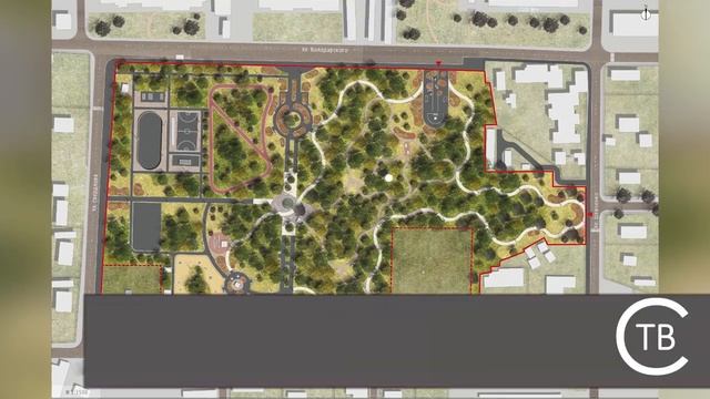 Дизайн-проект благоустройства парка Горняков.