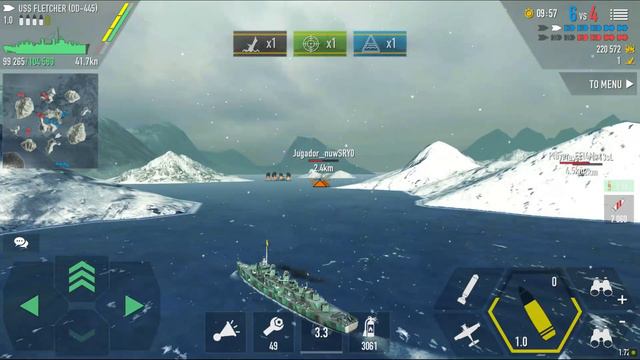 [Battle of warships] How much you can do with Fletcher ? смотреть онлайн