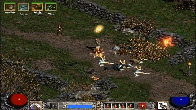 Diablo 2 Zy-El 4.5 прохождение Druid #3 Тристам и фарм смотреть онлайн