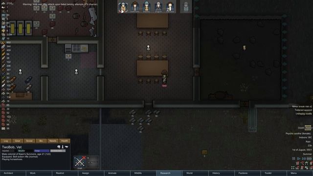 Rimworld - Merciless Cassandra - Max Difficulty *Gulp x2* смотреть онлайн