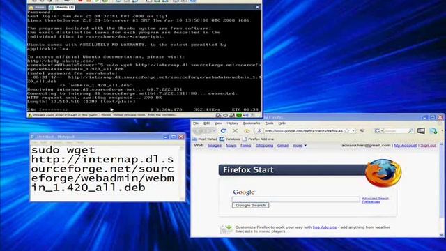 Install a Ubuntu Home Server Part 2: Webmin смотреть онлайн