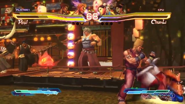 Street Fighter X Tekken - Paul and Guile Team Up Gameplay (Xbox 360) смотреть онлайн