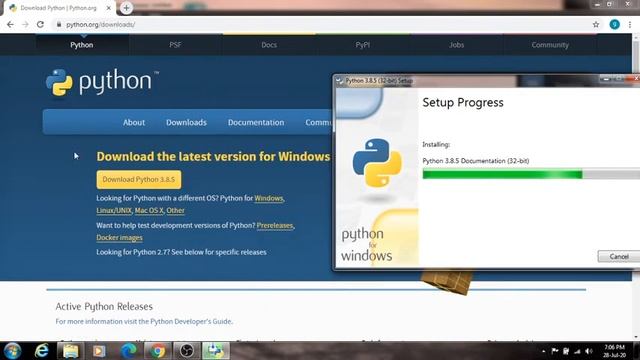 How To Download Python In Windows 7 , 8 , 10 |Helizis Gamerz|| смотреть онлайн