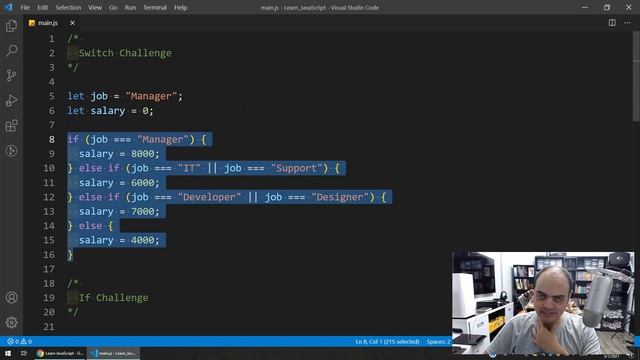 Learn JavaScript In Arabic 2021 - #039 - Switch And If Condition Challenge смотреть онлайн