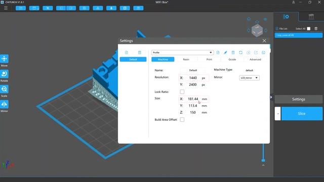 [CHITUBOX Basic]Slice settings: Machine and Resin смотреть онлайн