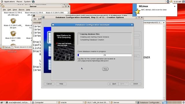 Oracle 11g database Installation смотреть онлайн