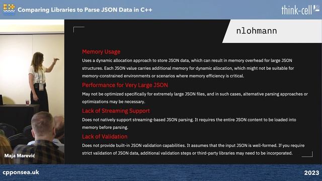Comparing Libraries to Parse JSON Data in C++ - Maja Marevic - C++ on Sea 2023 смотреть онлайн