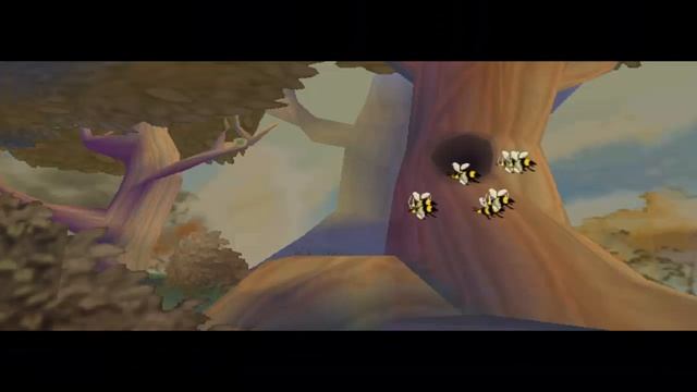 Disney's Tigger's Honey Hunt (PC) - HD Walkthrough Level 5 - Dark Trees and Busy Bees смотреть онлайн