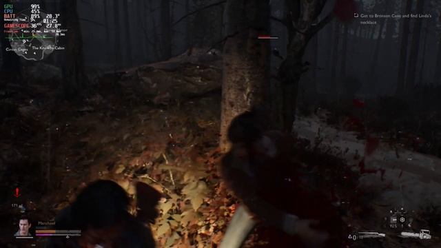 Steam Deck Gameplay - Evil Dead: The Game - Epic Games Store - SteamOS смотреть онлайн