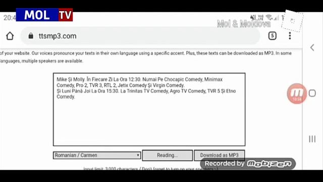 (Fake) ROBLOX TV Mol & Moldova (21.10.2022) смотреть онлайн