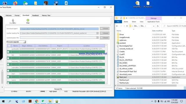 OUKITEL C21 MediaTek Helio P60  FIRMWARE UPDATE  EASILY