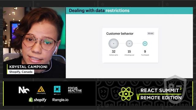 Battle-Tested Techniques for Animation & Data Viz–Krystal Campioni, React Summit Remote Edition 202 смотреть онлайн