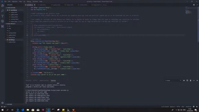 Pagina web creada con node y bootstrap смотреть онлайн