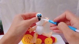 Буба из пластилина видеолепка |лепка из пластилина