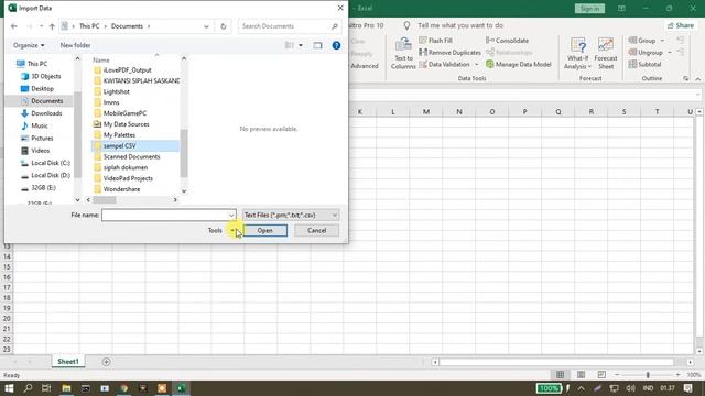 Tutorial : Cara Membuka file CSV di Excel agar tidak berantakan смотреть онлайн