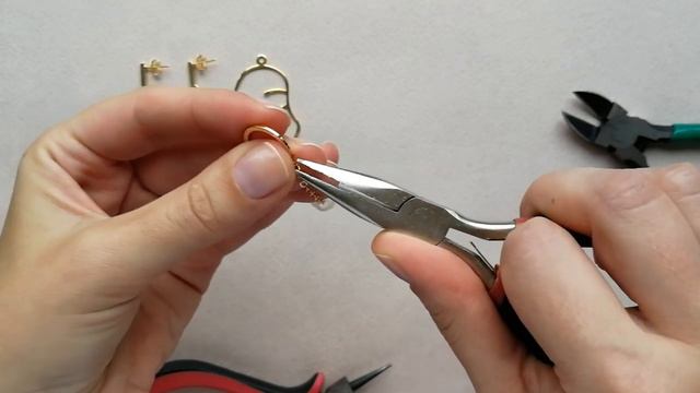 Мастер-класс. Серьги. Своими руками. Handmade. Earrings. смотреть онлайн