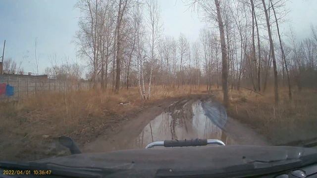 Honda CR-V 1996 RD1 - Первый выезд по весне. смотреть онлайн