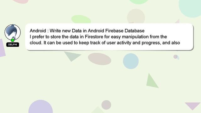 Android : Write new Data in Android Firebase Database смотреть онлайн