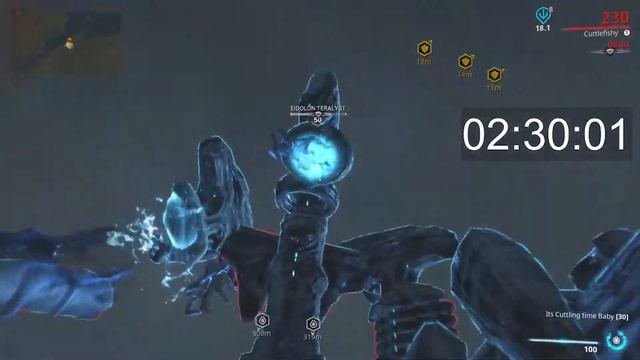 Warframe speedrun Solo Eidolon Hunting under 6 minutes! смотреть онлайн